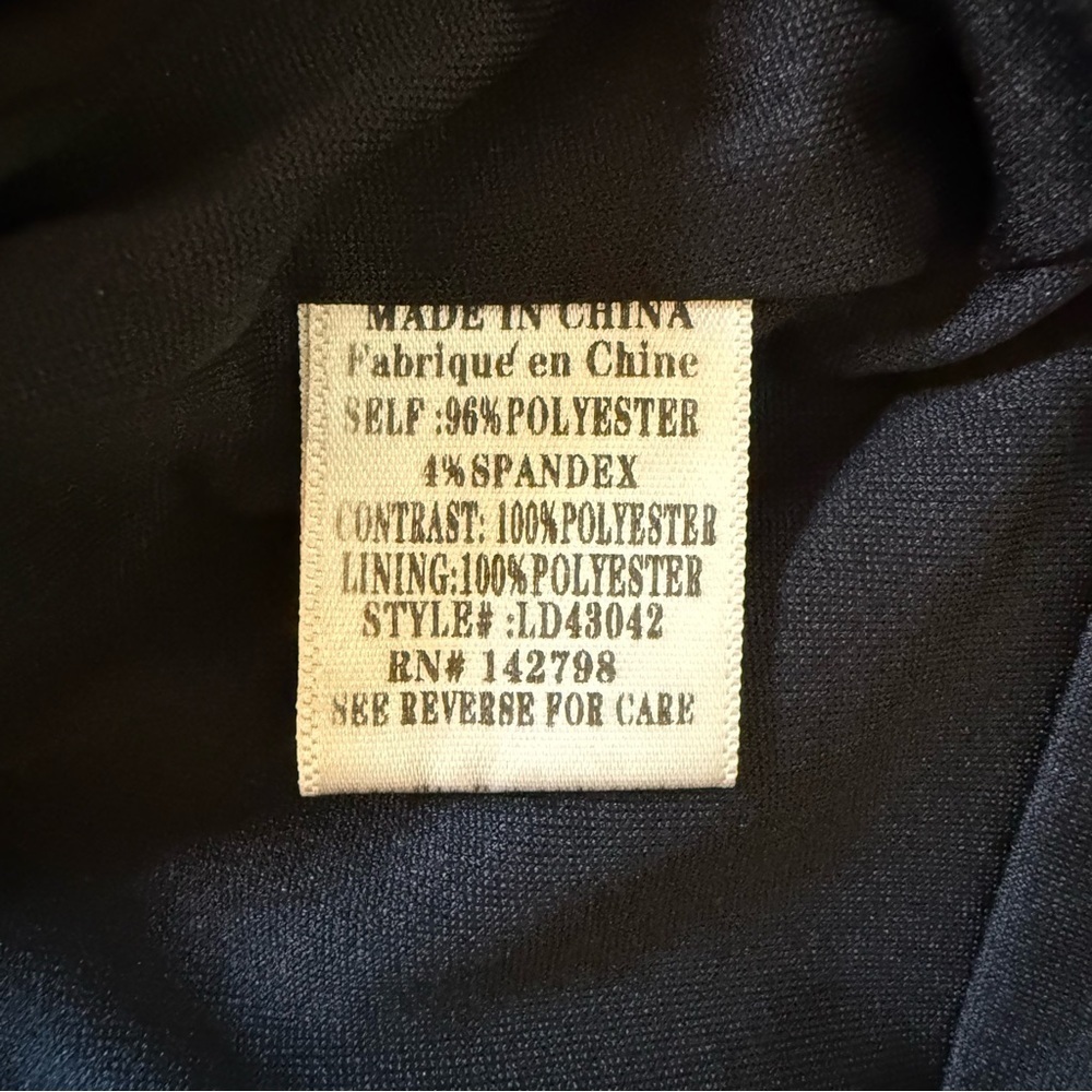 Loveriche Women’s High Neck Mini Dress With Lace Bell Sleeves Size Small 2/$25 - Picture 8 of 11